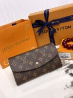 LV 長財布 三つ折り財布 ケース付き 58108 19*10*3cm - 画像 (20)