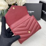 SAINT LAURENT 二つ折り財布 ケース付き 0658 13.5*9.5*3cm - 画像 (15)