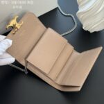 CELINE 三つ折り財布 チェーン付き ケース付き 10D783D 10.5*9*3cm - 画像 (19)