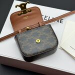 CELINE miniチェーンウォレット ケース付き 10I513 11*8*4cm - 画像 (44)