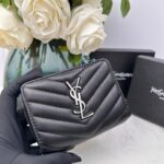 SAINT LAURENT カード入れ 二つ折り財布 ケース付き 16820 12*10*3cm - 画像 (14)