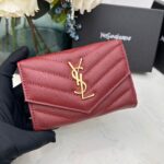 SAINT LAURENT 二つ折り財布 ケース付き 0658 13.5*9.5*3cm - 画像 (16)