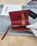 LOEWE カード入れ 二つ折り財布 ケース付き L1112 12*10*3cm - 画像 (27)