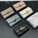 DIOR 二つ折り財布 ケース付き S0966 11*7.5*2.5cm