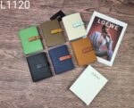 LOEWE 二つ折り財布 ケース付き L1120 14*10*3cm