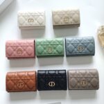 DIOR 二つ折り財布 ケース付き S5132 11*7.5*2.5cm