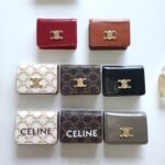 CELINE 二つ折り財布 ケース付き 10K623 11*9*3cm