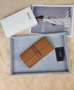 LOEWE 長財布 二つ折り財布 ケース付き L1113 19*10*3.5cm - 画像 (29)