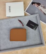 LOEWE カード入れ 二つ折り財布 ケース付き L1112 12*10*3cm - 画像 (25)