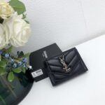 SAINT LAURENT 三つ折り財布 ケース付き 6868 10.5*7.5*3cm - 画像 (12)