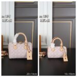 LV Monogram Speedy ハンド&ショルダーバック ケース付き 20*14cm 16*10cm