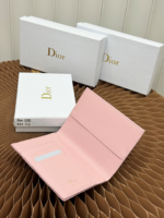 DIOR lady dior (Soupir pink) Cannage パスポートケース ケース付き 10*14*2cm - 画像 (10)
