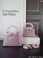 LV Capucines EAST WEST ショルダーバック ケース付き 28*18cm 22*13cm - 画像 (3)