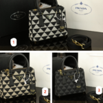 PRADA Hobo ショルダーバッグ トートバッグ ケース付き 23*16.5cm