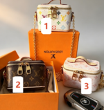 LV Mini Vanity キーホルダー ケース付き