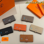 HERMES beam 二つ折り財布 ケース付き 17.5*2.5*9.5cm
