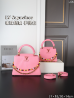 LV Capucines ショルダーバック ケース付き 27*18cm 20*14cm - 画像 (12)