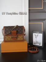 LV Dauphine 肩掛けバッグ ショルダーあり ケース付き 25*18cm 20*15cm - 画像 (12)