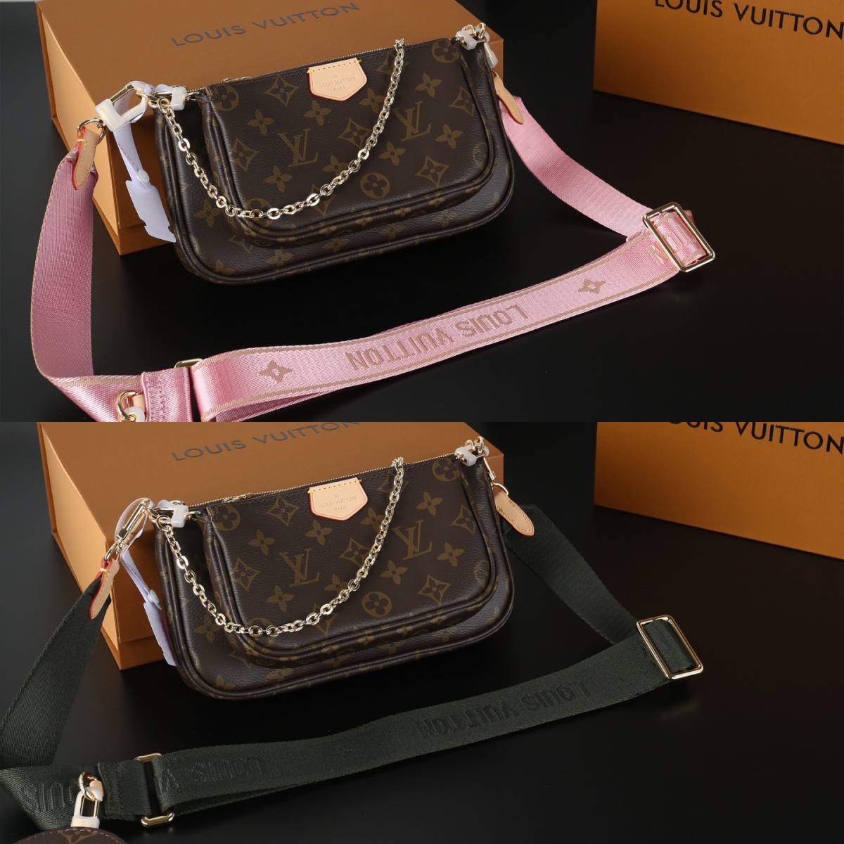 copy_副本 LV Multi Pochette Accessoires ショルダーバック ケース付き 23*13cm - 画像 (1)