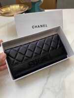 Chanel 長財布 二つ折り財布 ケース付き 8020 19*10CM - 画像 (9)
