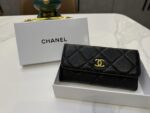 Chanel 長財布 二つ折り財布 キャビア ケース付き 8095 - 画像 (6)