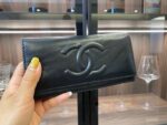 Chanel 長財布 二つ折り財布 ケース付き 3686 - 画像 (4)
