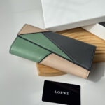 LOEWE 長財布 二つ折り財布 ケース付き L1121 19*10*3.5 - 画像 (5)