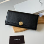 LOEWE 長財布 二つ折り財布 ケース付き L1134 19*10cm - 画像 (3)