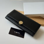 LOEWE 長財布 二つ折り財布 ケース付き L1134 19*10cm - 画像 (6)
