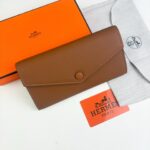 HERMES 長財布 二つ折り財布 ケース付き 614 19*10.5*3CM - 画像 (6)