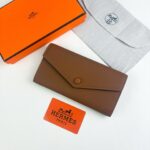 HERMES 長財布 二つ折り財布 ケース付き 614 19*10.5*3CM - 画像 (5)