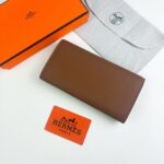 HERMES 長財布 二つ折り財布 ケース付き 614 19*10.5*3CM - 画像 (4)