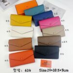HERMES 長財布 二つ折り財布 ケース付き 614 19*10.5*3CM - 画像 (3)