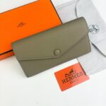 HERMES 長財布 二つ折り財布 ケース付き 614 19*10.5*3CM - 画像 (16)