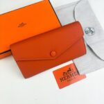 HERMES 長財布 二つ折り財布 ケース付き 614 19*10.5*3CM - 画像 (17)