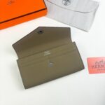 HERMES  長財布 二つ折り財布 ケース付き 613 19*10.5*3cm - 画像 (4)
