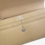 HERMES  長財布 二つ折り財布 ケース付き 613 19*10.5*3cm - 画像 (8)