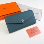 HERMES  長財布 二つ折り財布 ケース付き 613 19*10.5*3cm - 画像 (13)