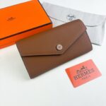 HERMES  長財布 二つ折り財布 ケース付き 613 19*10.5*3cm - 画像 (10)