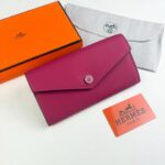 HERMES  長財布 二つ折り財布 ケース付き 613 19*10.5*3cm - 画像 (9)