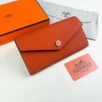 HERMES  長財布 二つ折り財布 ケース付き 613 19*10.5*3cm - 画像 (11)