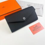 HERMES  長財布 二つ折り財布 ケース付き 613 19*10.5*3cm - 画像 (14)