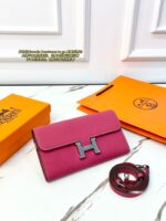 HERMES togo 長財布 二つ折り財布 ケース付き チェーン付き 21*4*11.5cm - 画像 (10)