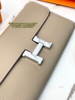HERMES togo 長財布 二つ折り財布 ケース付き チェーン付き 21*4*11.5cm - 画像 (8)