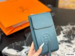 HERMES 携帯ポーチ ケース付き 21*11cm - 画像 (3)