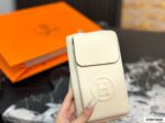 HERMES 携帯ポーチ ケース付き 21*11cm - 画像 (5)