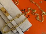 HERMES kelly チェーンウォレット 長財布 ケース付き  20*11cm - 画像 (8)
