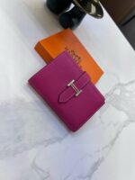 HERMES 三つ折り財布 ケース付き 5*15*2cm - 画像 (9)