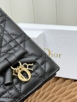 DIOR lady dior (Soupir pink) Cannage パスポートケース ケース付き 10*14*2cm - 画像 (5)