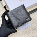 Dior dior Oblique 二つ折り財布 ケース付き o27 11.5*9.5cm - 画像 (4)